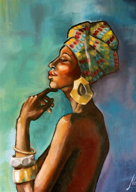 Oil Painting Africa at PaintingValley.com | Explore collection of Oil Painting Africa