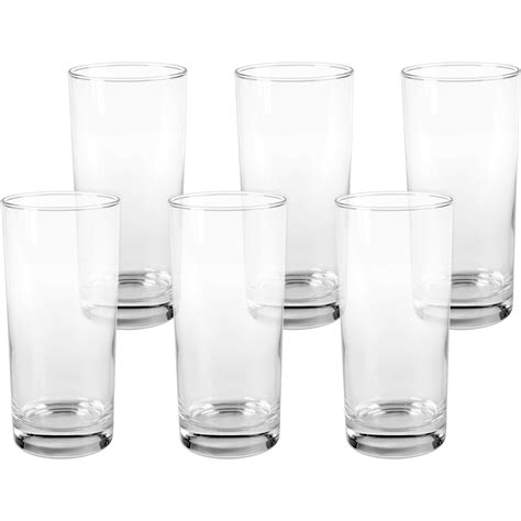 Office Settings, OSICAR16, Riviera Drinking Glasses, 6 / Box, Clear ...