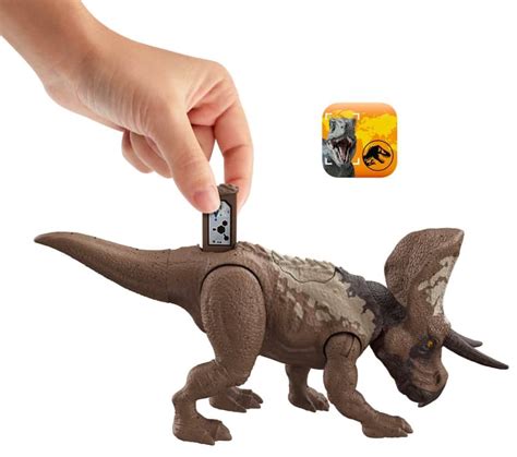 Mattel HLN66 Jurassic world Dinosaure Zuniceratops 19 cm