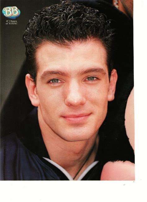 JC Chasez Nsync teen magazine pinup bright eyes BB – Teen Stars Forever Pinups