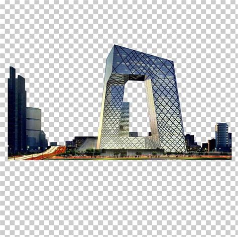 CCTV Headquarters Architecture China Central Television Facade PNG ...