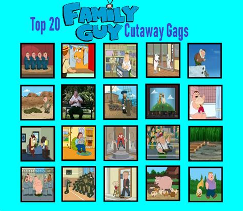 My Top 20 Family Guy Cutaway Gags by BlackWolfStar15 on DeviantArt