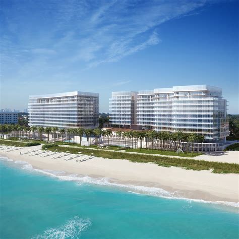 Richard Meier Tops Out on Florida Beach "Surf Club" | ArchDaily