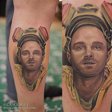 Portrait Jesse Pinkman Tattoo | Best Tattoo Ideas Gallery