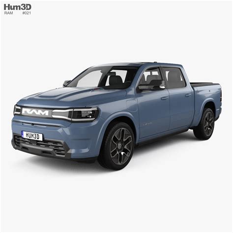 Ram 1500 Crew Cab REV Limited 2024 3D model - Download Pickup on 3DModels.org