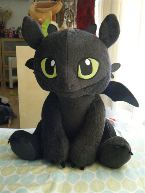 Build a Bear HTTYD 2 Toothless Plush by ShadoweonCollections on ... Disney Stuffed Animals, Cute ...