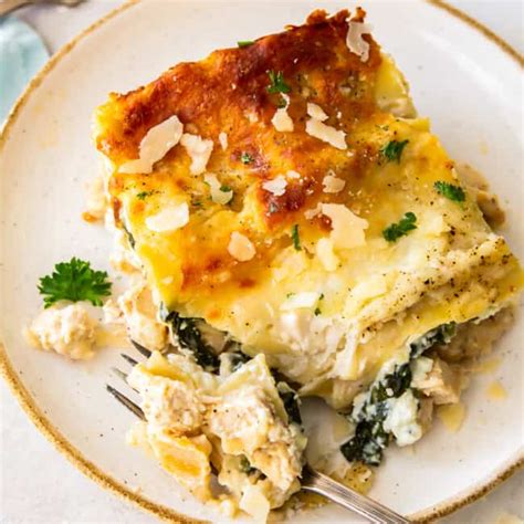 Chicken Alfredo Lasagna - Easy Chicken Recipes