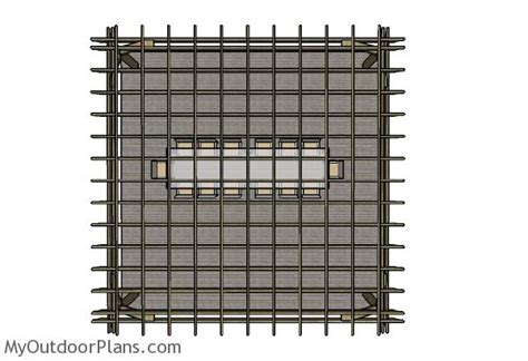 20x20 Pergola Plans | MyOutdoorPlans