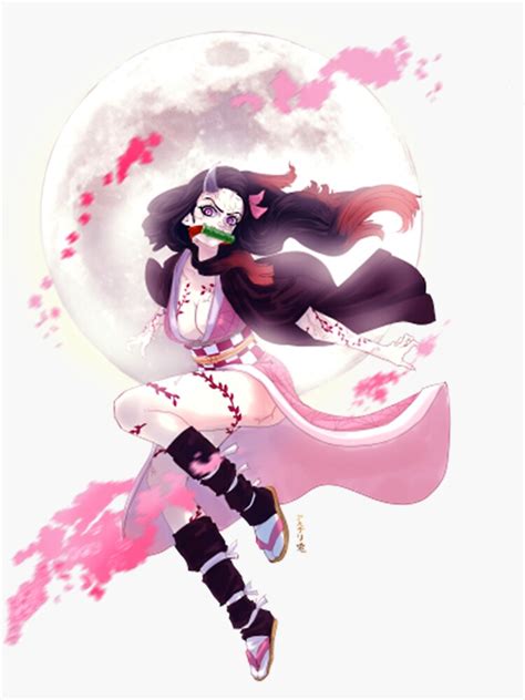 "Nezuko yokai Demon Slayer Kimetsu No Yaiba -" Sticker by ...