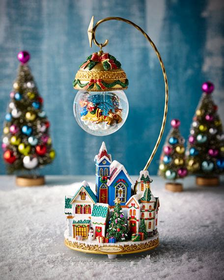 Christopher Radko Christmas Village Snow Globe