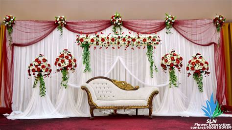 Stage Decoration | Stage decorations, Wedding stage decorations, Wedding stage design