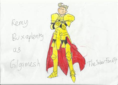 Remy Buxaplenty as Gilgamesh by TheSaberFan64 on DeviantArt