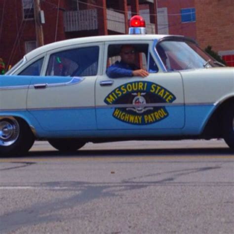 Vintage Police Car - Missouri State Police - awesome | Police cars, Old ...