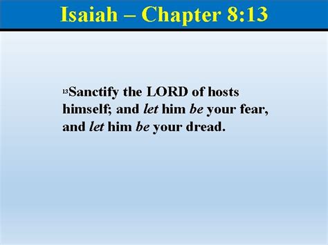 The Book of Isaiah Chapter 8 Isaiah Chapter