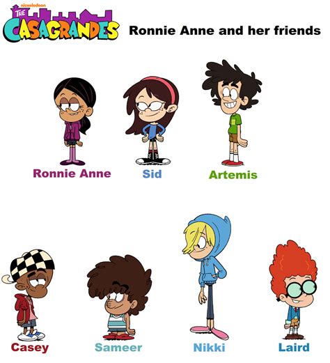 The Casagrandes Ronnie Anne and her friends by brianramos97 on DeviantArt