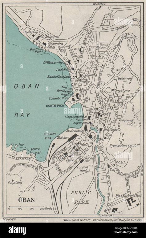 Tourist Map Of Oban