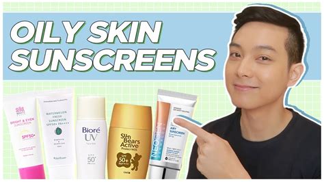 Best SUNSCREENS for OILY SKIN! ☀️ MATTE or FAST ABSORBING + AFFORDABLE ...