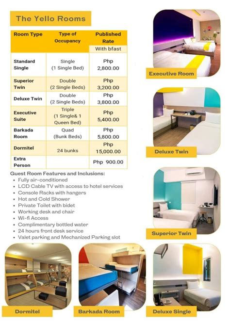 Yello Hotel 50 - rates - Where to stay in Cebu - Happy and Busy Travels - Happy and Busy Travels