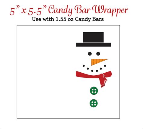 Christmas Candy Bar Wrappers Free : Christmas Candy Bar Wrapper ...