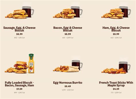 Burger King Menu With Prices and Pictures (2024)