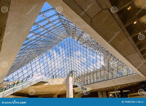 Pyramid Of The Louvre Museum, Paris, France Editorial Photo | CartoonDealer.com #181707135