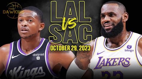 Los Angeles Lakers vs Sacramento Kings Full Game Highlights | October ...