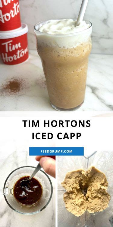 Tim Hortons Iced Capp Recipe | Recipe | Iced capp recipe, Tim hortons ...