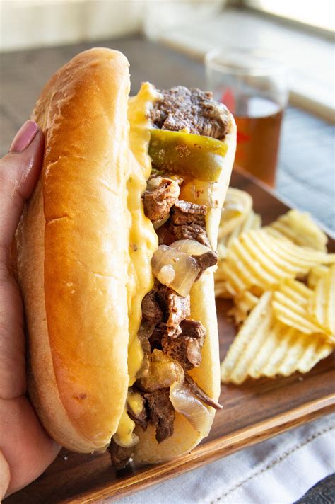 Instant Pot Philly Cheesesteak Recipe with Beer Cheese Sauce - West Via Midwest