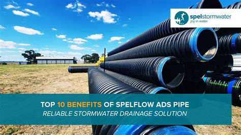 Benefits of Stormwater HDPE Pipe | SPELFlow ADS Pipe - YouTube