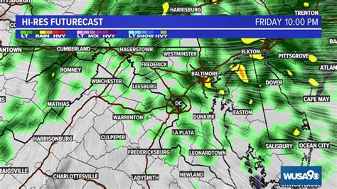 When to expect heavy rain over the next several days | wusa9.com