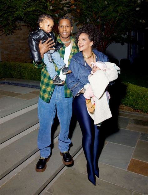 Rihanna and A$AP Rocky's Newborn Son Riot Poses for First Family Photos | Entertainment Tonight