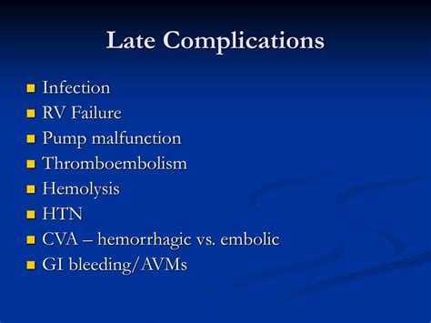 PPT - Ventricular Assist Device Complications PowerPoint Presentation ...