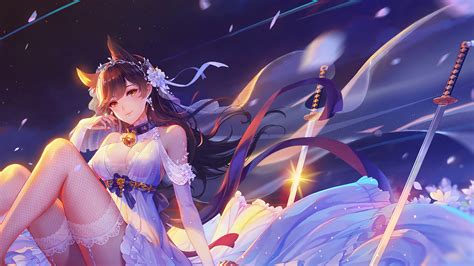 #529950 3840x2160 Atago (Azur Lane), Video Game, Azur Lane, Anime ...