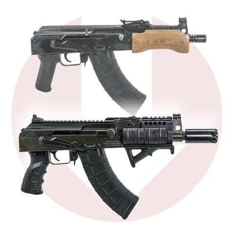 Conversion FOR MINI DRACO AK-47 to TSS Custom MINI DRACO AK-47 pistol GUN NOT INCLUDED – Texas ...