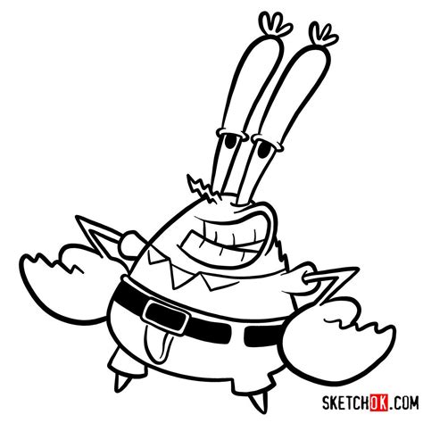 How to draw Mr. Krabs Spongebob Characters Drawings, Classic Cartoon ...