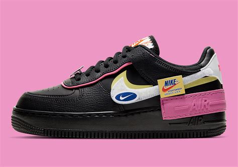 Nike Air Force 1 Shadow Black Pink CU4743-001 |SneakerNews.com