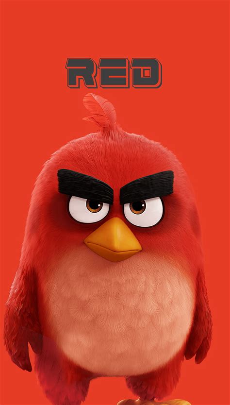 RED, angry birds, character, emotional, movie, HD phone wallpaper | Peakpx