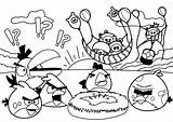 Desenho Angry Birds Para Colorir sketch template