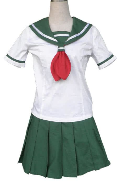 InuYasha Higurashi Kagome Summer School Uniform – Cosplay costumes store