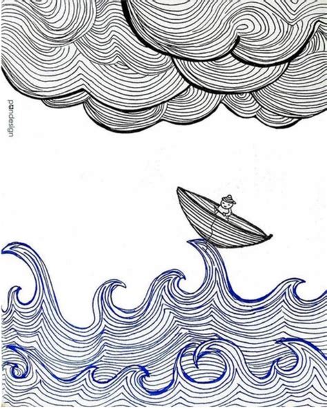 boat wave | Illustration art, Sea illustration, Sailboat art