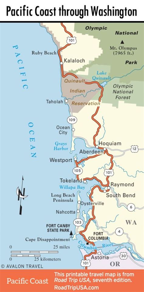 Oregon California Coast Map - Printable Maps