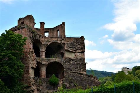 Heidelberg Castle Germany Ruins - The Talking Suitcase