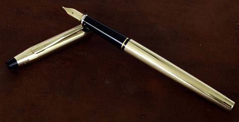 Buy Vintage cross century 14K gold broad nib fountain pen online