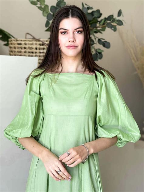 Pixie - Pastel Green Dress | Sowears