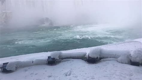 Niagara Falls Journey Behind the Falls Winter 2018 - YouTube