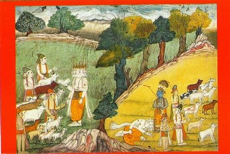 Heritage of India: Krishna Lila Paintings Post Cards of Indian Museum