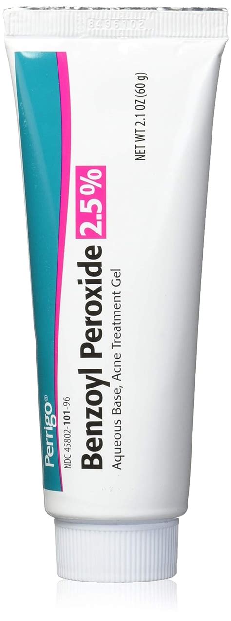 Perrigo Benzoyl Peroxide Acne Gel - 2.5% Strength - 60gm Tube in Nepal at NPR 3418, Rating: 5