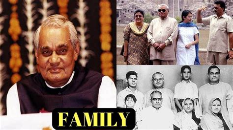 Atal Bihari Vajpayee's Brothers & Sisters With family | Coconut oil ...