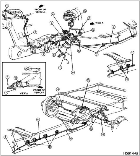 Ford Brake Line Diagram