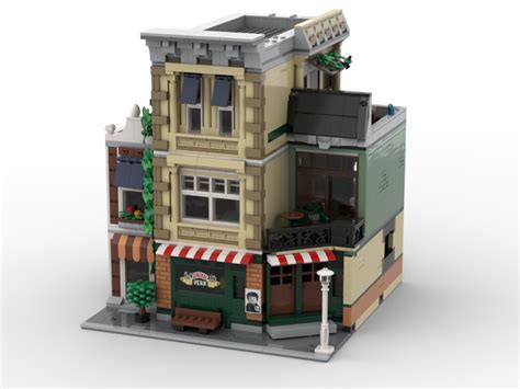 LEGO MOC Modular Central Perk by Legofan21 | Rebrickable - Build with LEGO